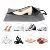 4 Size Portable Waterproof Shoe Storage Bags with Zipper Closure for Men and Women Travel Dustproof Shoes Organizer Bags