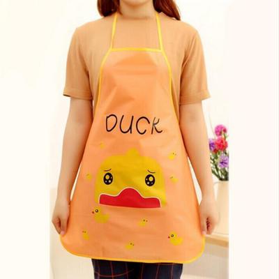 Cartoon Cute Cartoon Waterproof Apron Kitchen Restaurant Bib Aprons 1pc