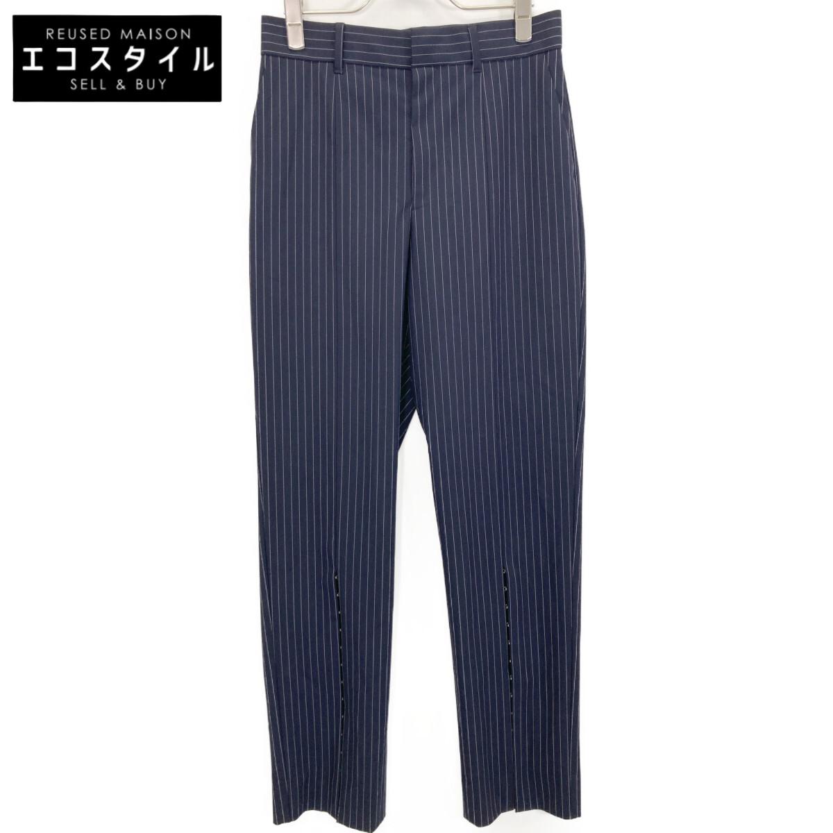 

LE CIEL BLEU 23AW Брюки с тонкими полосками, низ, 36, темно-синий, б/у