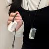 Trendy Small Comb Necklace Pendant Metal Hair Grooming Tool for Fashion Lovers Convenient Women Styling Accessories