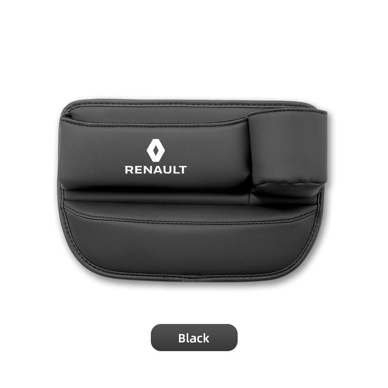 Pour Renault 2026 Nouveaux Enjoliveurs Boîte de Rangement Organiseur d'Espace de Siège Intérieur de Voiture Avec Porte-Gobelet Pour Renault Clio Megane Espace QM6 ZOE