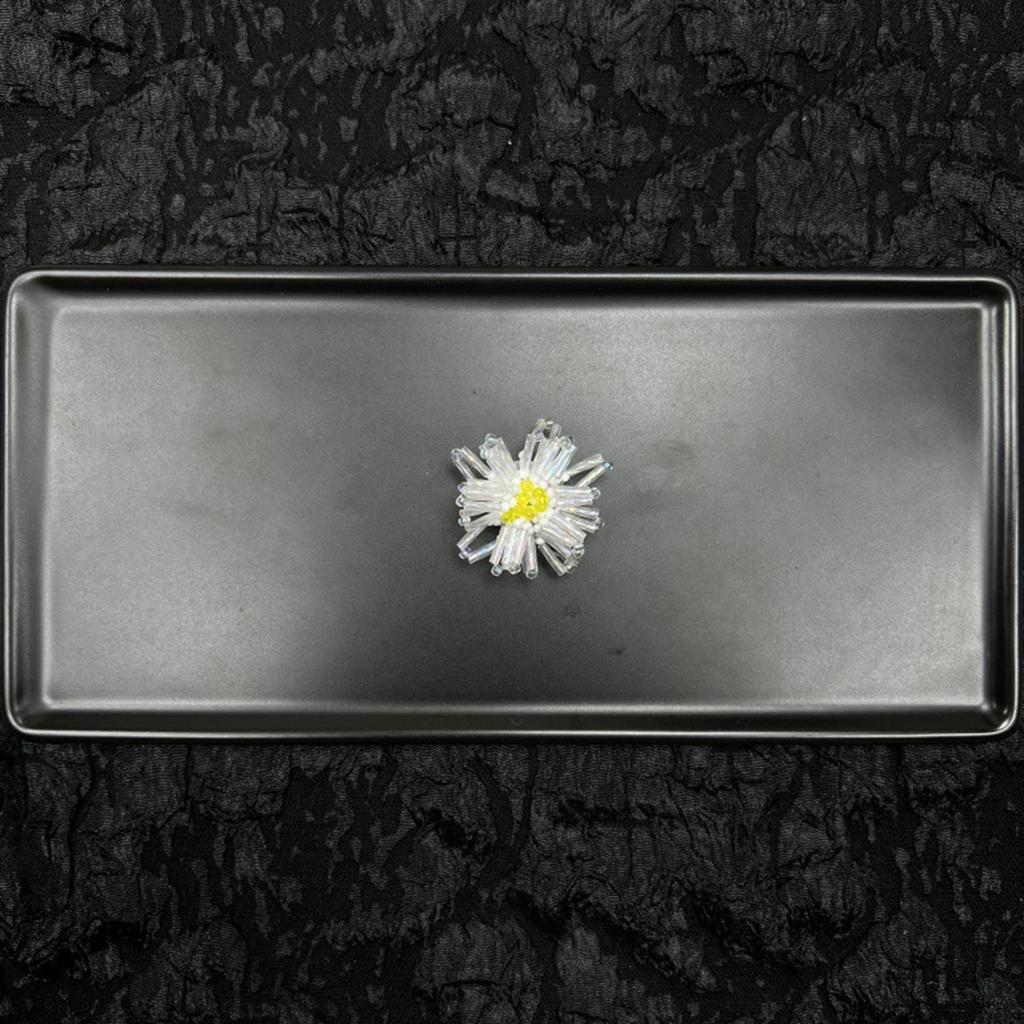 Dopamine Handcrafted Beaded Jelly Shoes Sports Sandals Accessory Diy Shoe Decorative Colorful Flower Slippers Buckles