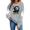Women's Casual Halloween Hoodie Long Sleeve Pullover