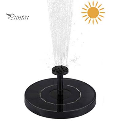 Kit pompa fontana solare Fontana per uccelli alimentata a energia solare con 6 ugelli di spruzzo Pompa fontana solare galleggiante per laghetto Piscina Bagno per uccelli