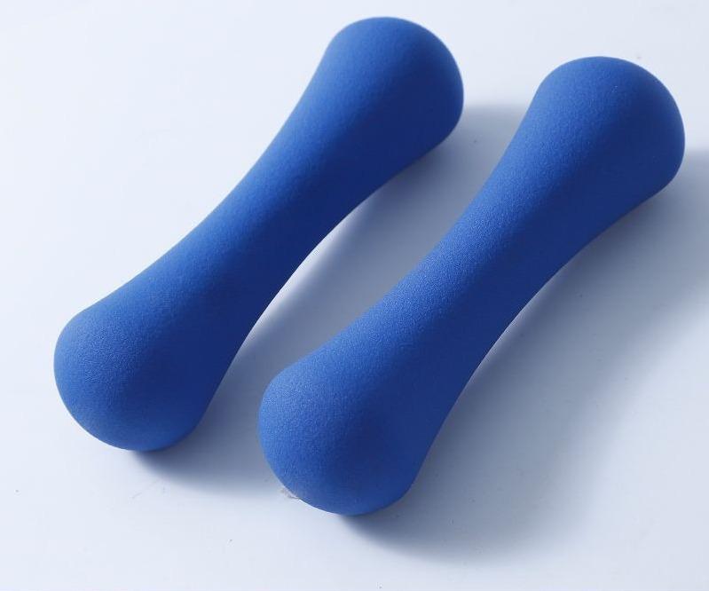 

Женская гантель для домашнего тренажерного зала, цельный чугун с пластиковым покрытием 1kg pair синий