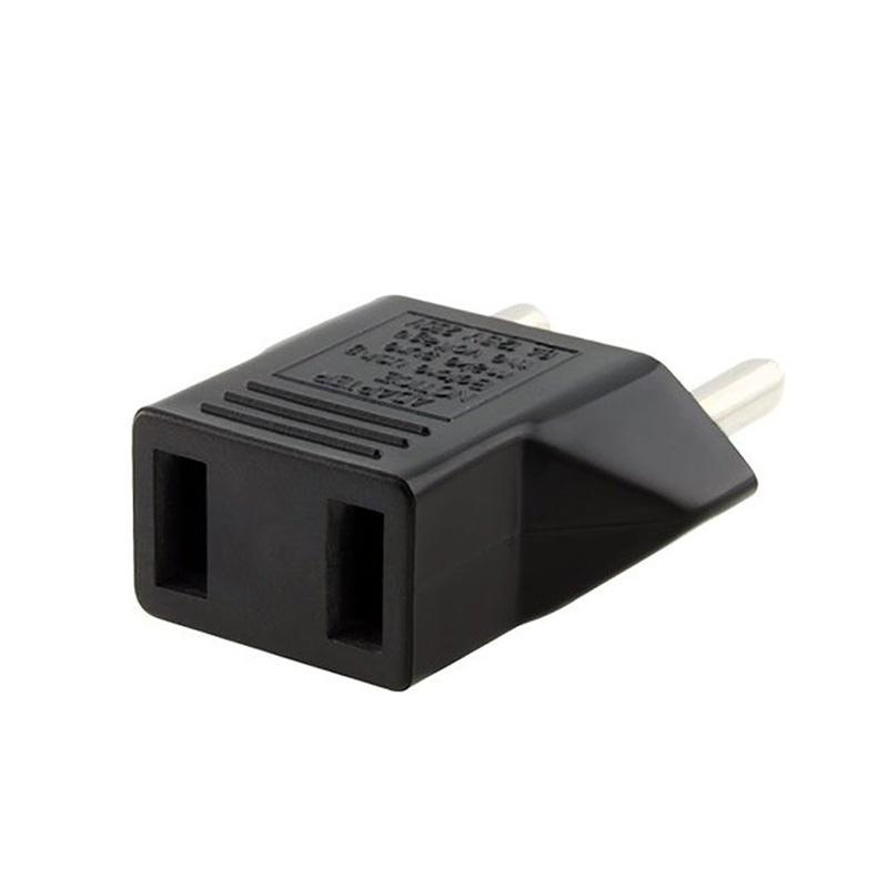 5ks USA USA do EU Euro Evropa AC Power Plug Converter Cestovní adaptér Nabíječka