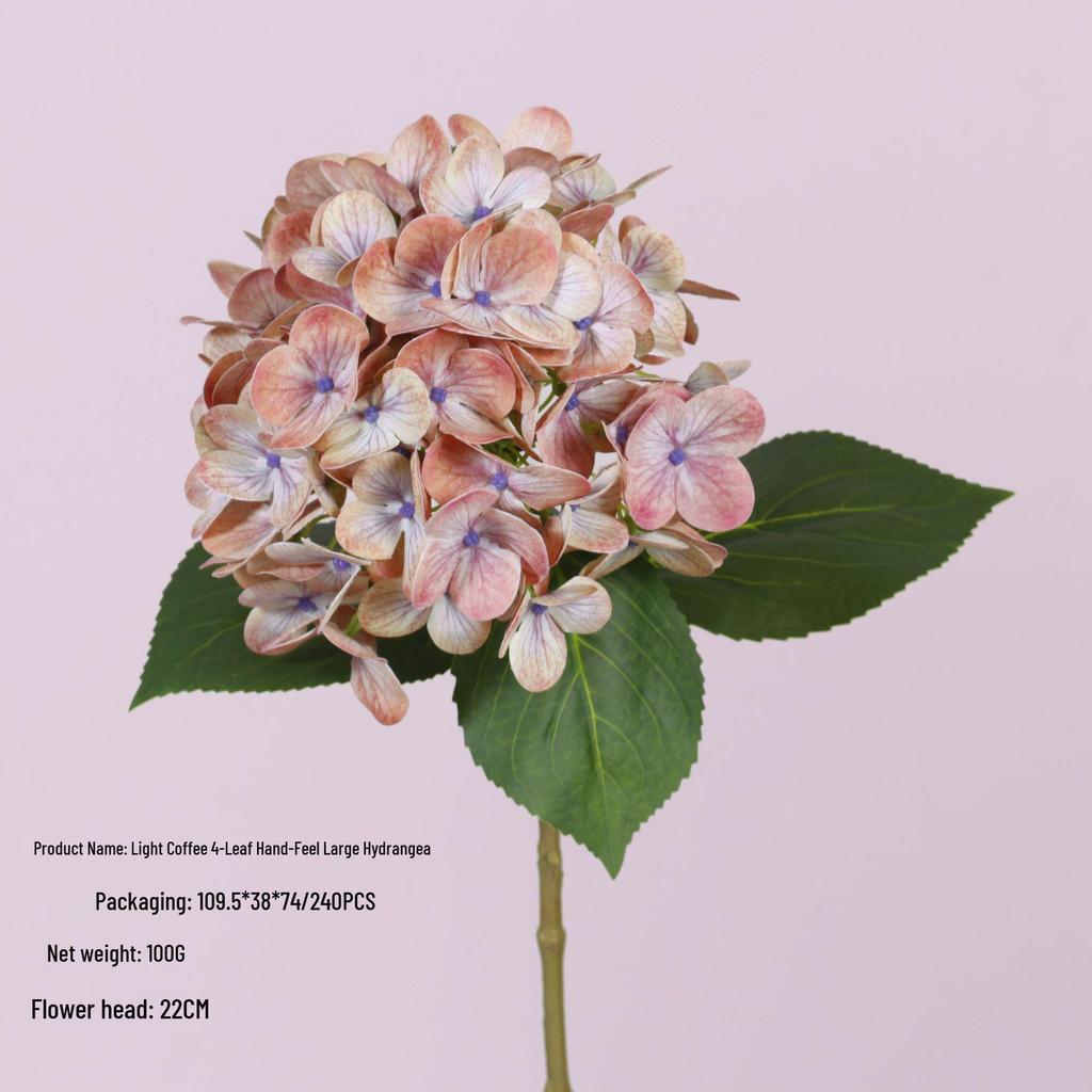 Hochwertiger künstlicher Hortensienstrauß für Hochzeitszeremonie-Hintergrunddekoration