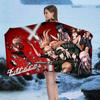 Classic Anime Danganronpa Movie Beach Colorful Bath for Girl Microfiber Quick Dry Sand Free Beach Yoga Spa Gym Pool