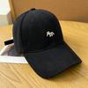 Grinding little fox baseball cap women's spring and autumn increase and deepen wide-brimmed sunscreen cap versatile couple sports cap