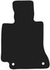 Rubber-Backed Polyamide Driver Floor Mat For Mercedes C W205 Cabrio, Coupe 2015