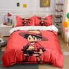 Straw Hat Cartoon Character. Bedding Sets Duvet Cover Sets Duvet Covers Pillowcases(1 * Duvet Cover 2 * Pillowcases Without Duvet Insert)