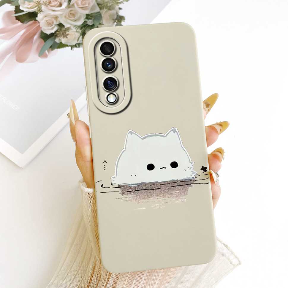 2022 For Huawei Honor 70 Pro Case Stylish Rabbit Pattern Cover Soft Silicone Casing For Honor70 Hono 70 Pro Back Cover Bumper