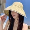 Floral Lace Bucket Hat Spring and Summer Retro Versatile Foldable Pot Hat Internet Celebrity Fashion Show Face Small Empty Top Hat Children