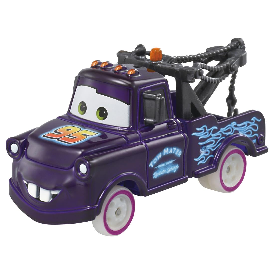 TAKARA TOMY Disney Cars Tomica Mater McQueen Day Miniature Car Toy for Ages 3 and Up (Lightning 2025)