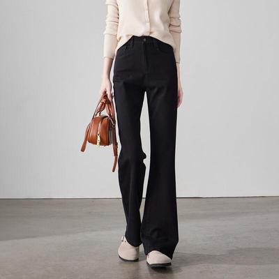 SOFSIL Damen High-Waist Schlagjeans