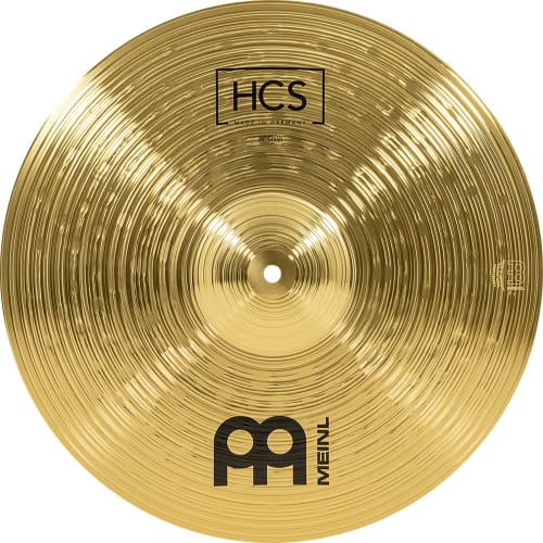 MEINL HCS Series Cymbal Set: Complete Cymbal Set-up, 14" Hihat, 16" Crash, and 20" Ride, HCS 141620