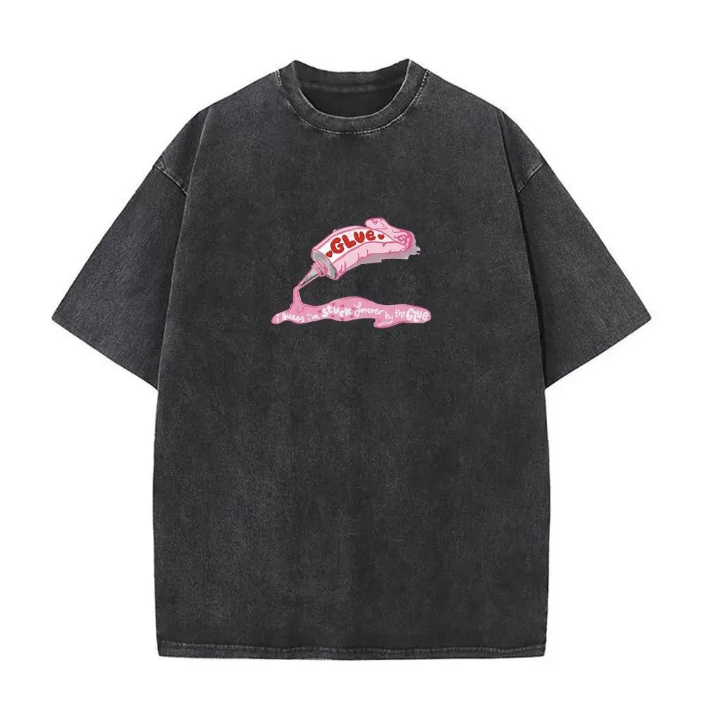 Hot Sale Singer Beabadoobee Graphic Print TShirt Men Women Vintage Washed Cotton Streetwear Fashion Oversize Top Summer New Top