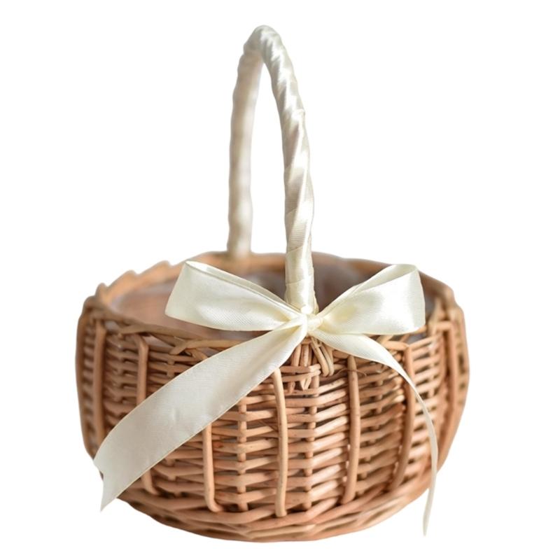 Traditional Handmade Willow Basket Versatile Usage as Flower Holder or Stylish Home Organizers Willow Storage Basket
