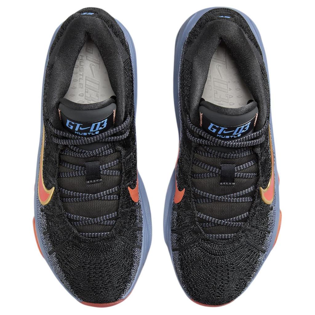 Nike Air Zoom GT Hustle 3 Swoosh Fly Women Sneakers Black Anthracite Ashen-Slate FZ2851-001