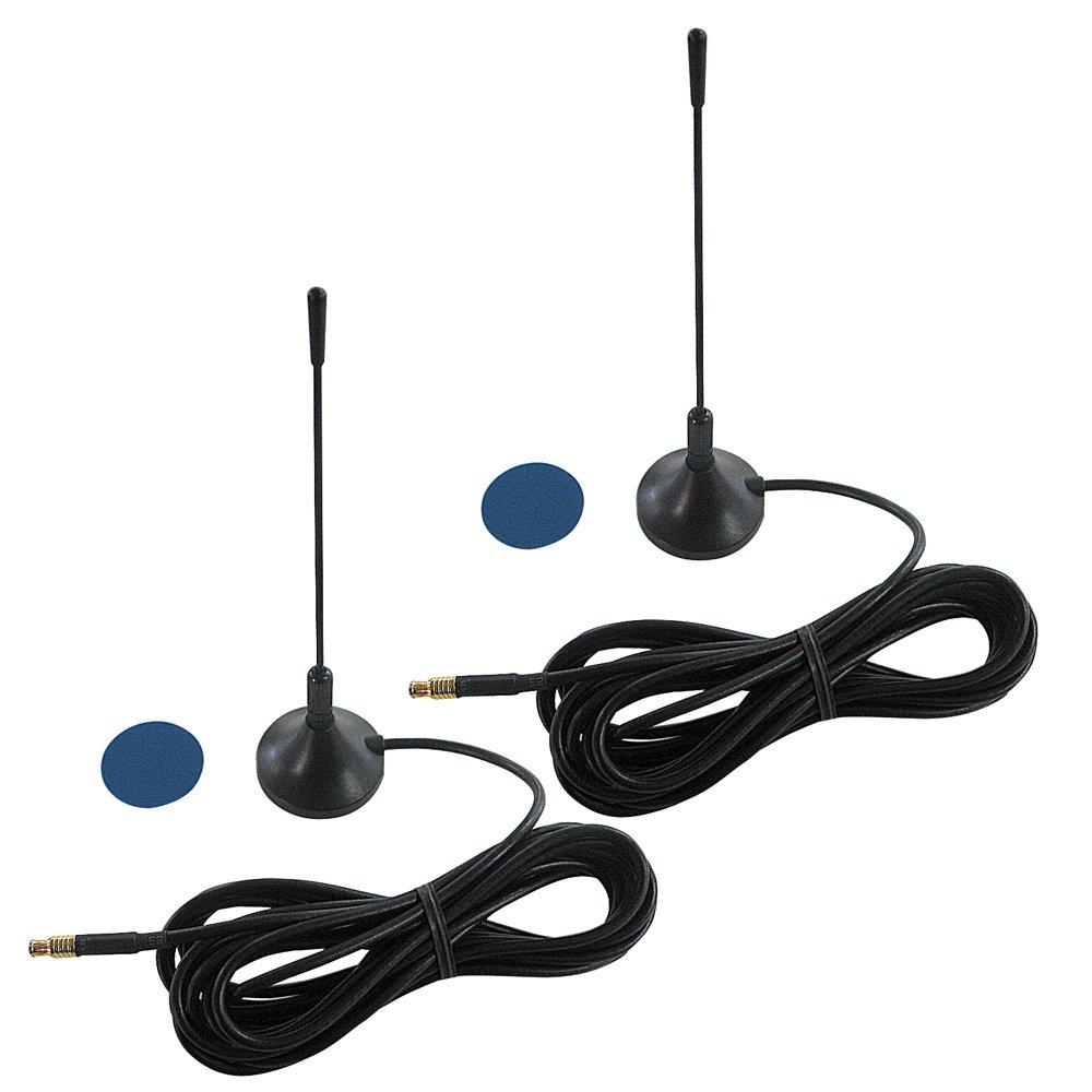 

SEIWA Car Audio Rod Set of with Magnet OP15 Antenna, 2, Attachment, чёрный