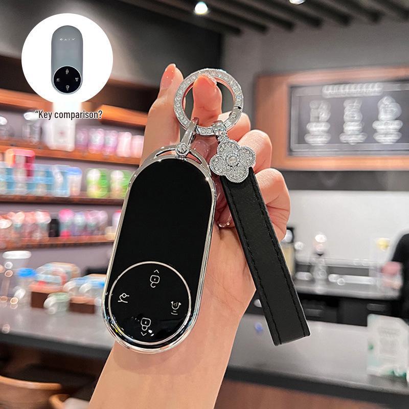 ZHIJIE 2026 Car Key Case for R7/S7 Electric & Extended Range Models - Key Shell Buckle Bag for Men & Women
