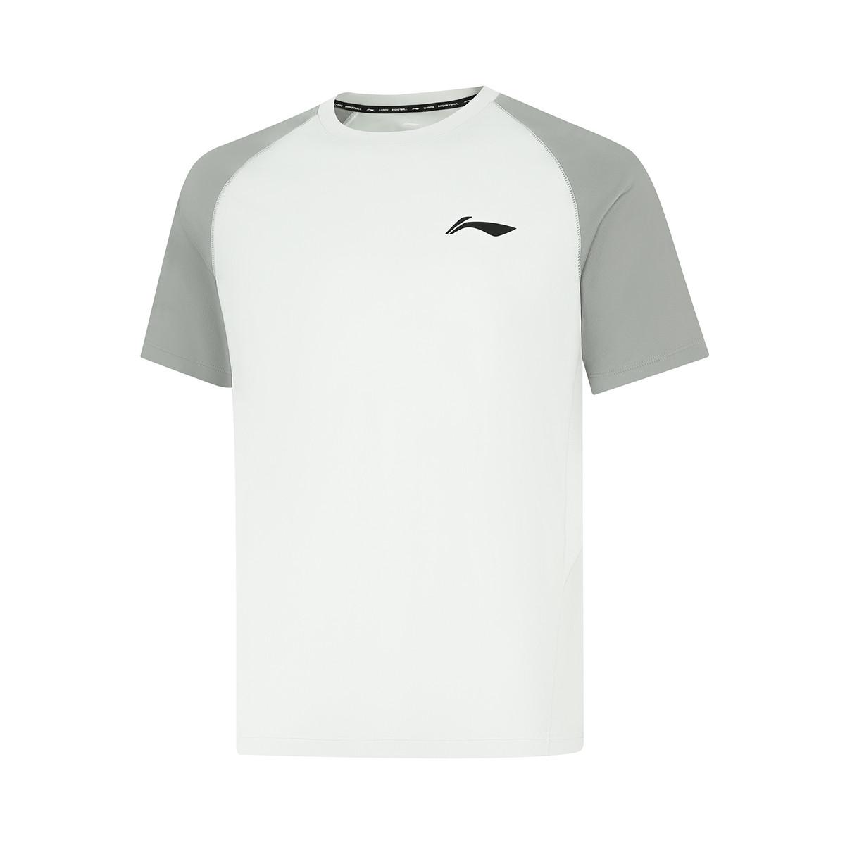 Li-Ning Short Sleeve Basketball Ultra Thin Breathable Top Sports T-Shirt Men tops ATSW809-2 S