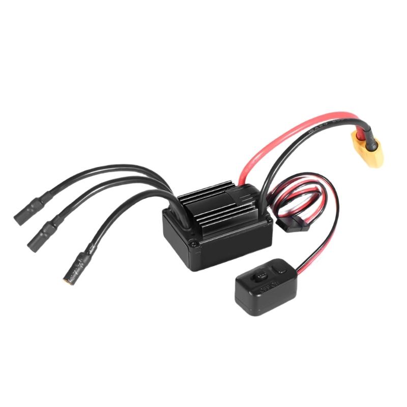 35A 105A Sensored Brushless ESC Speed Controller Adjustable Brake Accelerations For Remote Vehicle Tuning