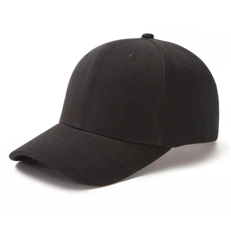 Cappellino Unisex Casual Liscio Cappellino da Baseball Snapback Regolabile Cappelli Per Donne Uomini Cappellino Hip Hop Cappello da Papà Street