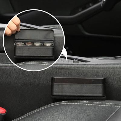 Car Storage Coins Purse Savings Box For Coin Bank Coin Holder Case Plastic Wallet Holders Safe Money Boxes Cash Organizer