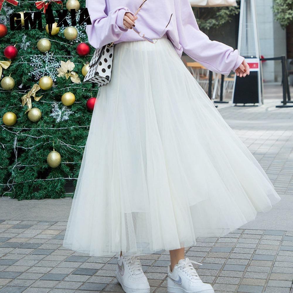 GMXIA Damenmode Lässig Sommer Frühling Rock