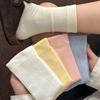 Women's Breathable Cotton Mid-Calf Socks - Soft, Loose Cuff for Comfort, Perfect for Postpartum or Birkenstocks.