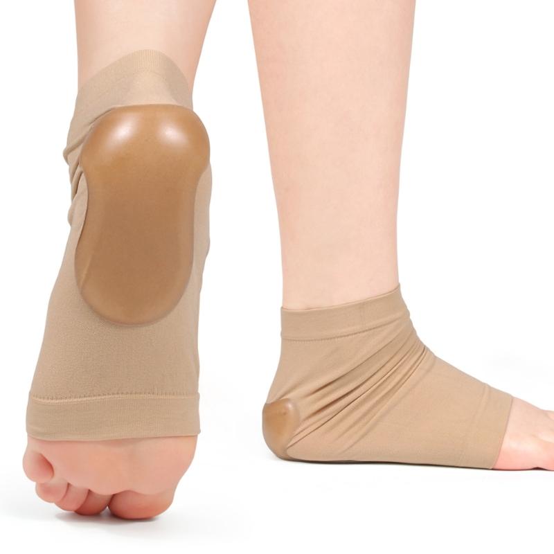 Reusable AntiCrack Heel Socks Foot Sleeves Orthopedic Arch supports Ergonomic Design For Nighttimes Hydrations Skin Repair