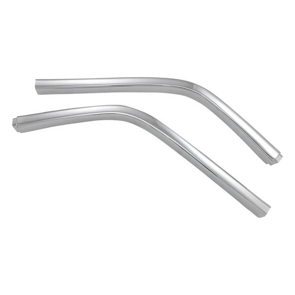 1Pair Black/Chrome Upper Fairing Trim Strips For Honda Goldwing GL1500 GL1500SE GL1500A 1988-2000 Fairing Edge Corner Cover