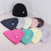 New Autumn and Winter Pullover Wool Cap Warm Ear Protector Knitted Hat Unisex Ins Wind Multi-color