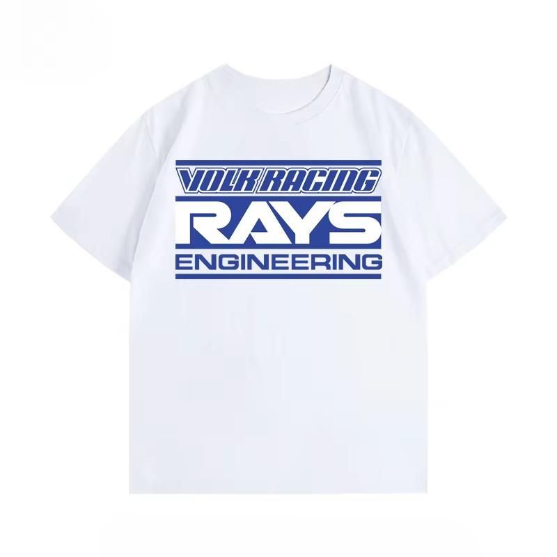 T-shirt Men's Clothes Sweat Absorbent Breathable Men's and Women's Motorcycle T-shirts