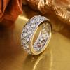 Luxury 925 Sterling Silver Ring - Full CZ Diamond, Sparkling High-End Jewelry | Ideal Gift for Women | Hot Sale 2026