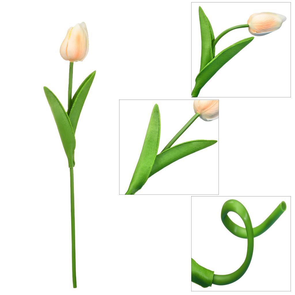 1 Piece Tulip Artificial Flower Real Touch Artificial Bouquet Fake Flower for Wedding Decoration Flowers Home Garden Decor