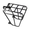 Bicycle Luggage Carrier Cycling Cargo Rear Rack Luggage Touring Carrier Racks Easy-to-Install Front Pannier Rack Stand Footstock
