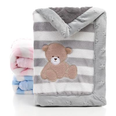Baby Blankets Newborn Infant Bebe Thicken Flannel Swaddle Blanket For Baby Products Bedding Blanket
