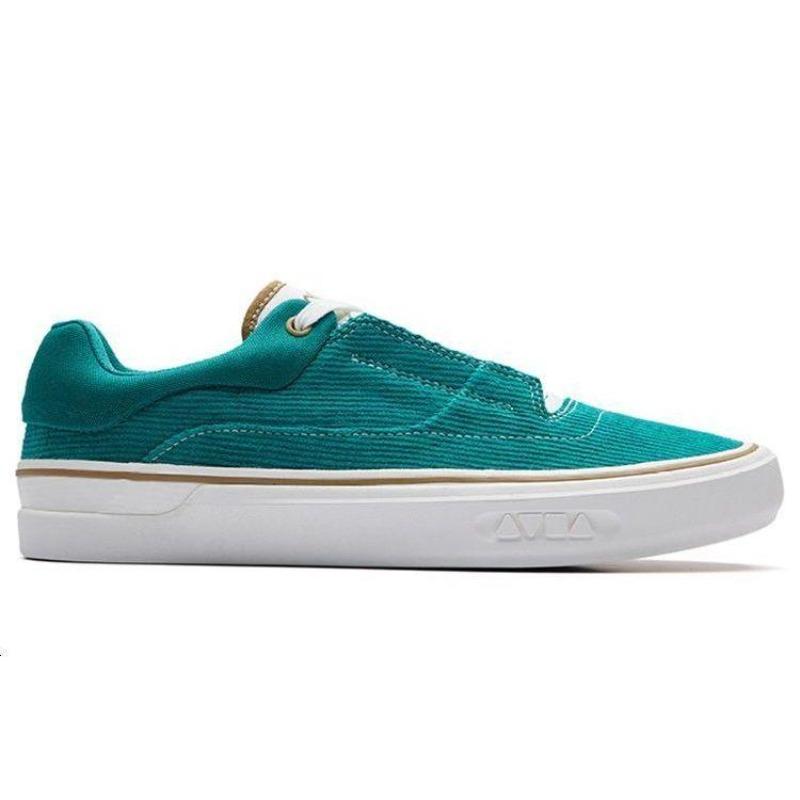 Anta Aoli MD Men Low Top Skate Shoes Emerald Green 112238013-6