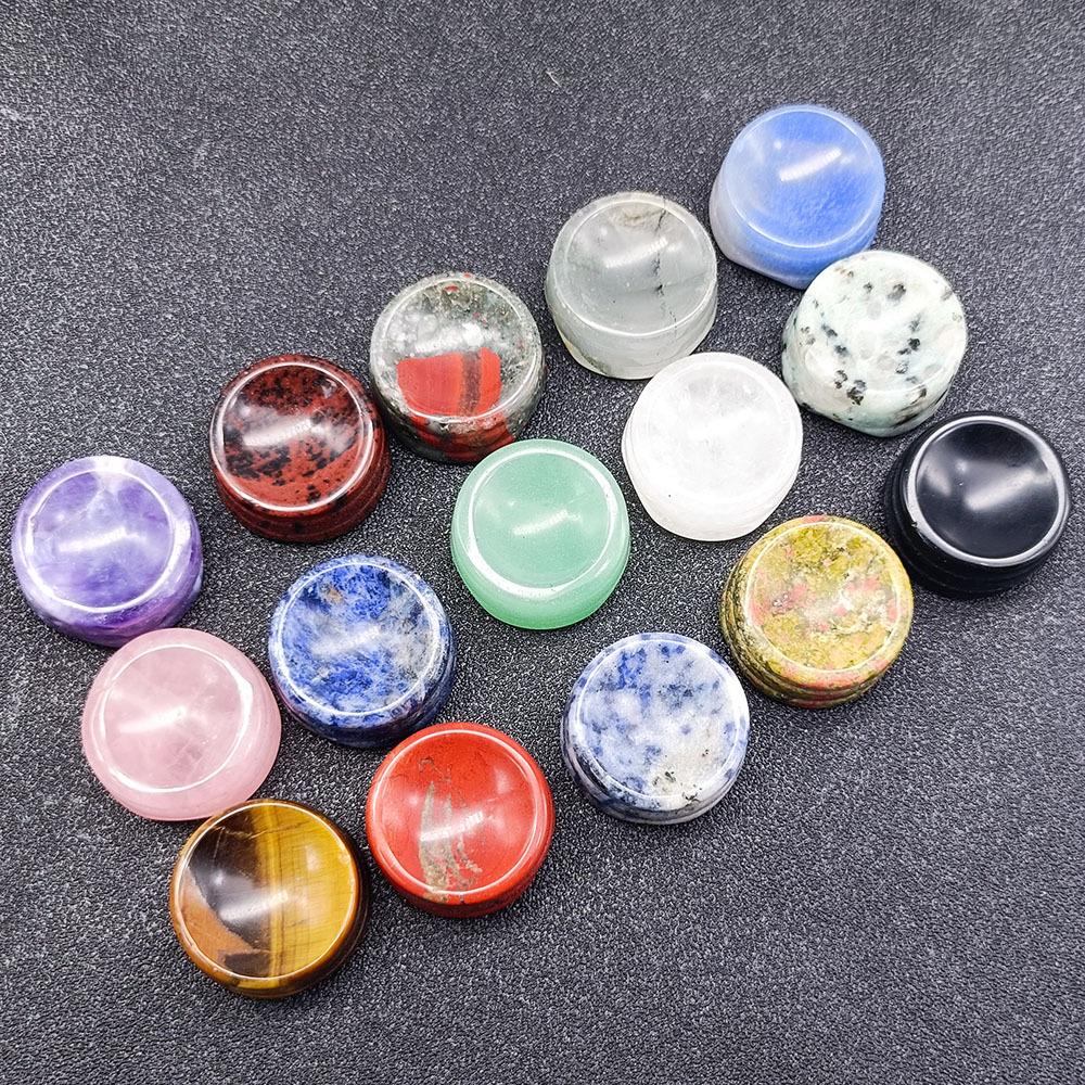 

Multiple Colors Natural Crystal Stone Sphere Natural Mineral Stone Divination