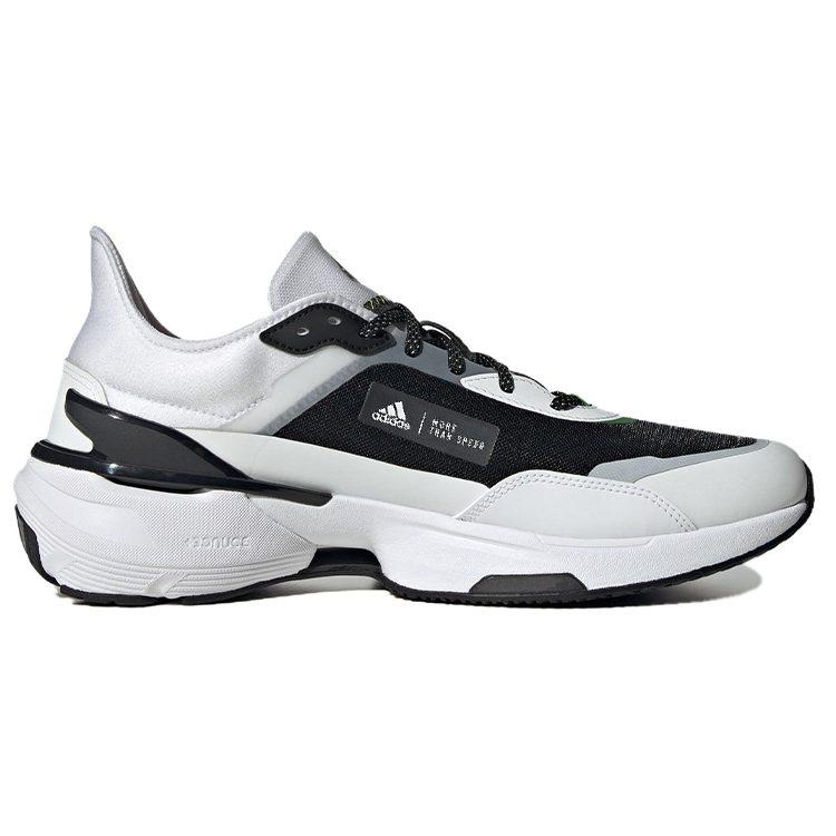 Adidas MTS Fabric Slip Resistant Slip Resistant Low top Casual Running Shoes Unisex Black White IG1617