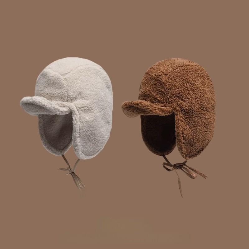 Winter Warmth Knit Cap With Earmuffs For Men And Women Perfect For Cold Weather Outdoor Activities