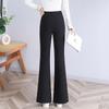 High Waist Slimming Micro Flare Pants Suit 2025 - Petite Elastic Casual Slim Fit for Spring/Autumn