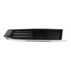 Left Front Lower Bumper Fog Light Cover Chrome For Cadillac Ct6 2016 2017 2018