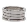 Bvlgari 346594 #18.5(JP Size) Ring K18 White Gold Mens