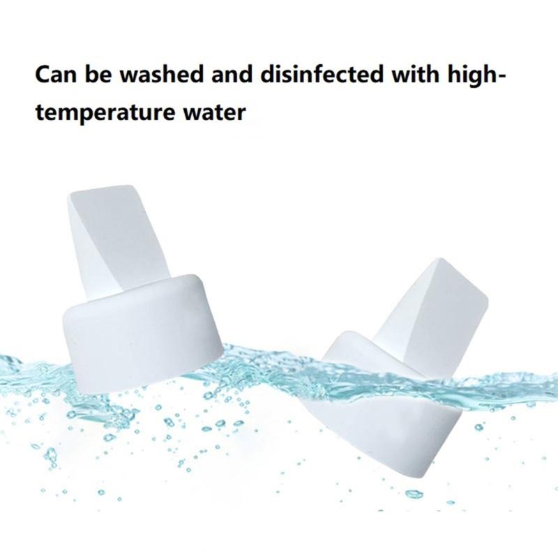 Durable Silicone Duckbill Valves Reliable Rubber Duckbill Attachment Suitable for Breast Pump Part Better Suction Power