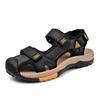 New fashionable black summer breathable beach men's sandals Lightweight Summer Large Size Men Sandals Comfortable  Sandals 38-48