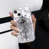 Retro Riddarsvärd Mönster Telefonfodral för iPhone 16/15/14/13/12 Pro Max Plus & 11 - Tennfolietextur Aurora Vintage Mjuk Skal Skydd