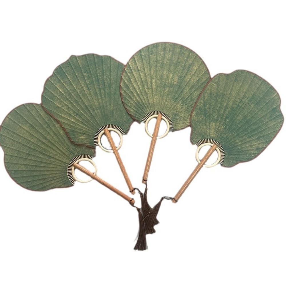Vintage DIY Xuan Paper Fan Exquisite Hand Painted Fan Creative Chinese Style DIY Fan  Calligraphy